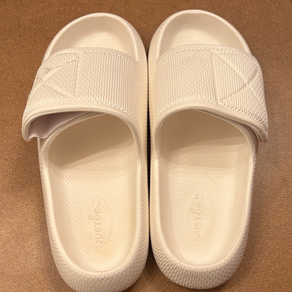 Just Be pillow slides